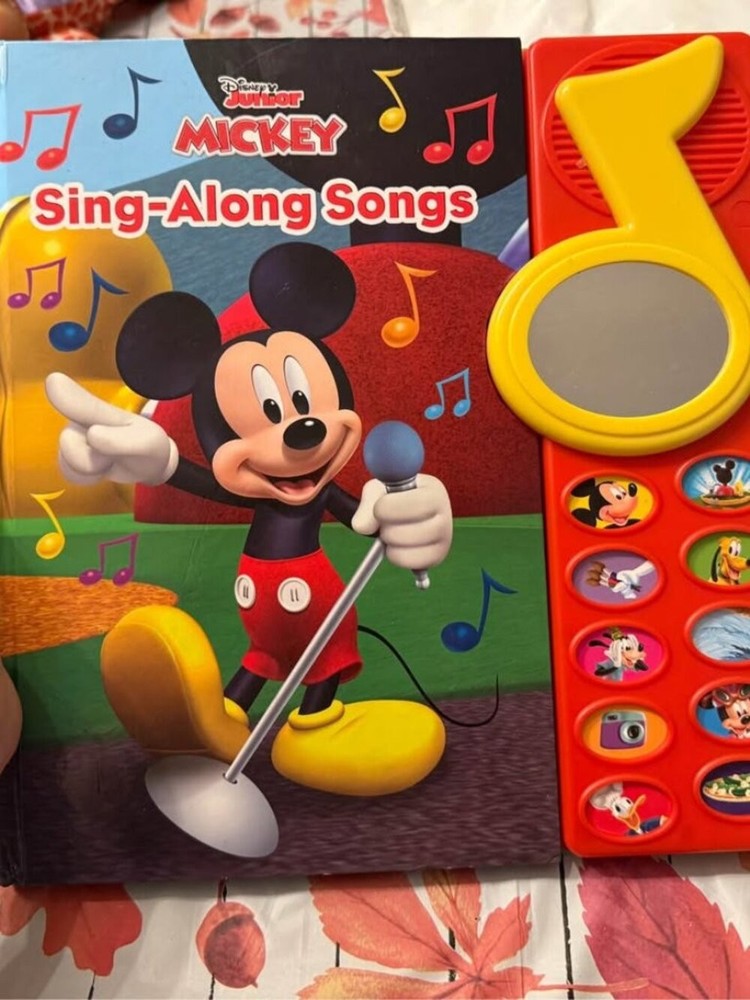 Disney Junior Mickey Sing-Along Songs Book
