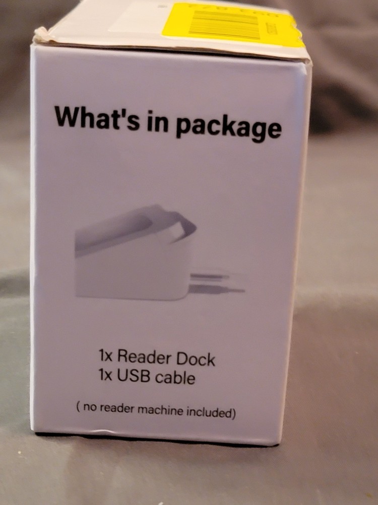 Square Dock for Square Reader 2nd Generation – Stand w/ Cable & Charger – NOB