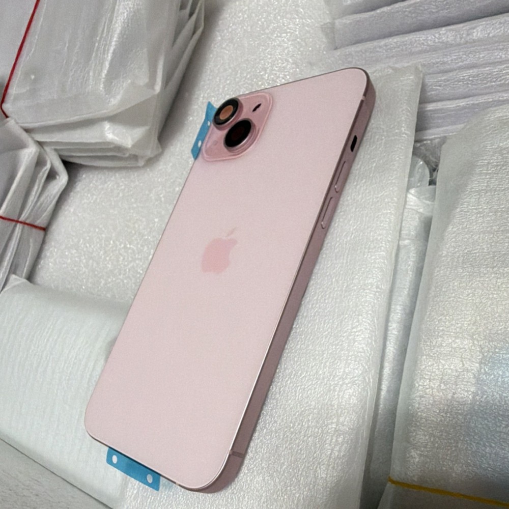 Apple iPhone 15 Plus Pink Housing Frame Back Cover Replacement