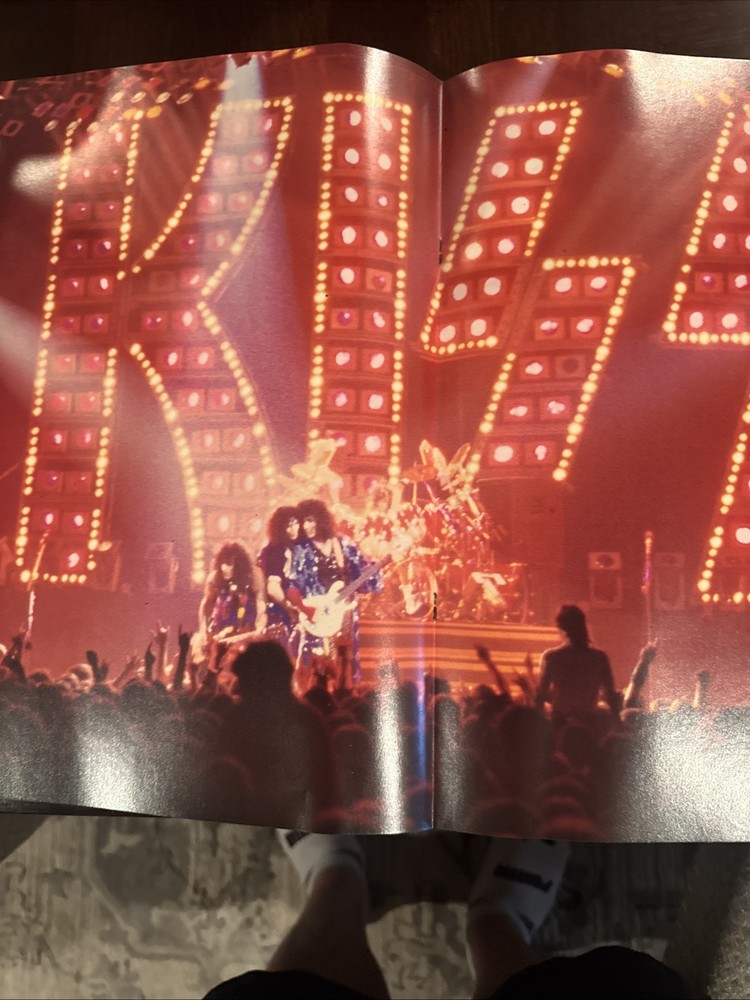 KISS Asylum World Tour 1985 Concert Program