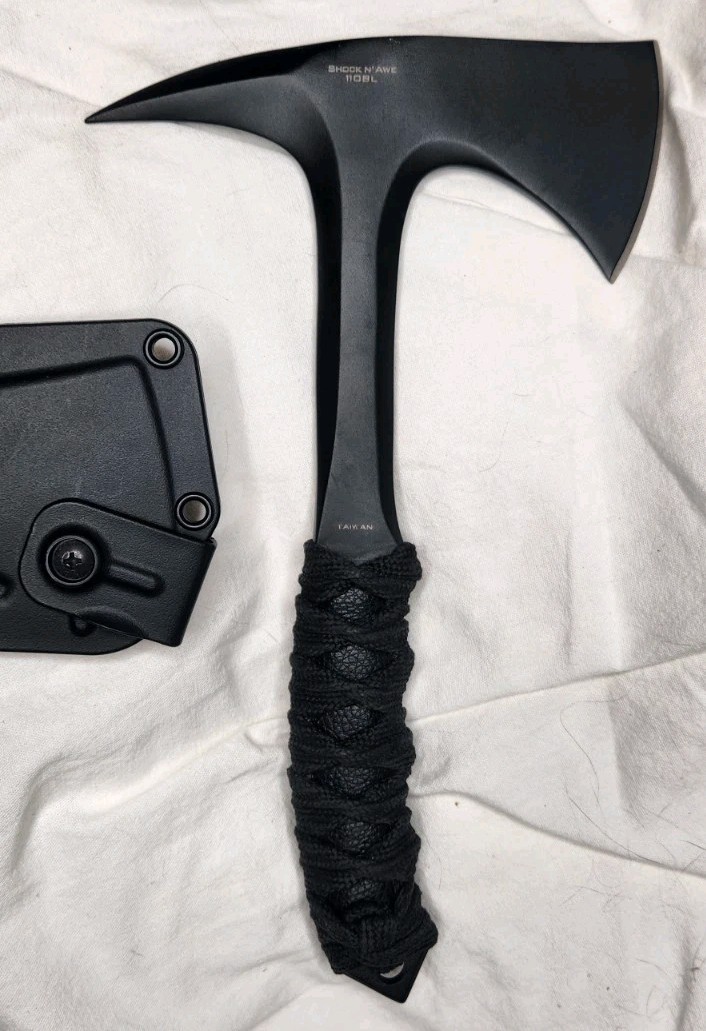 Browning Shock N Awe Tomahawk 10.5" Black Steel Axe