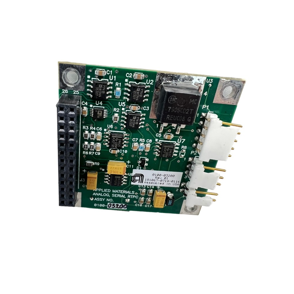 AMAT APPLIED MATERIALS 0100-03200 ANALOG, SERIAL RTPC ASSY NO