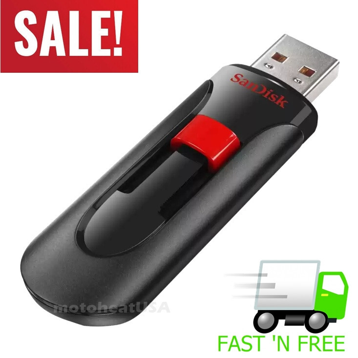 SanDisk 16GB Cruzer GLIDE USB Flash Pen Drive Thumb Stick Retractable SDCZ60 Lot