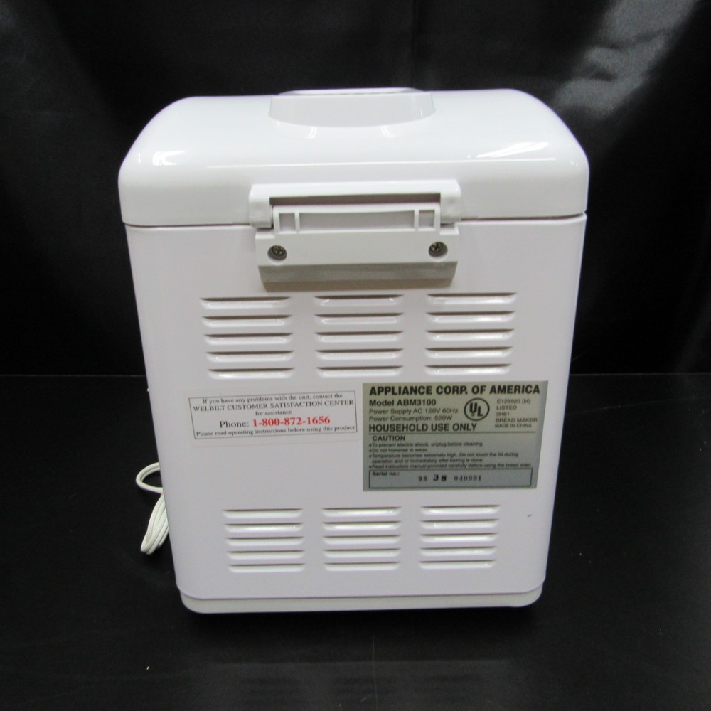 Welbilt The Bread Machine ABM3100
