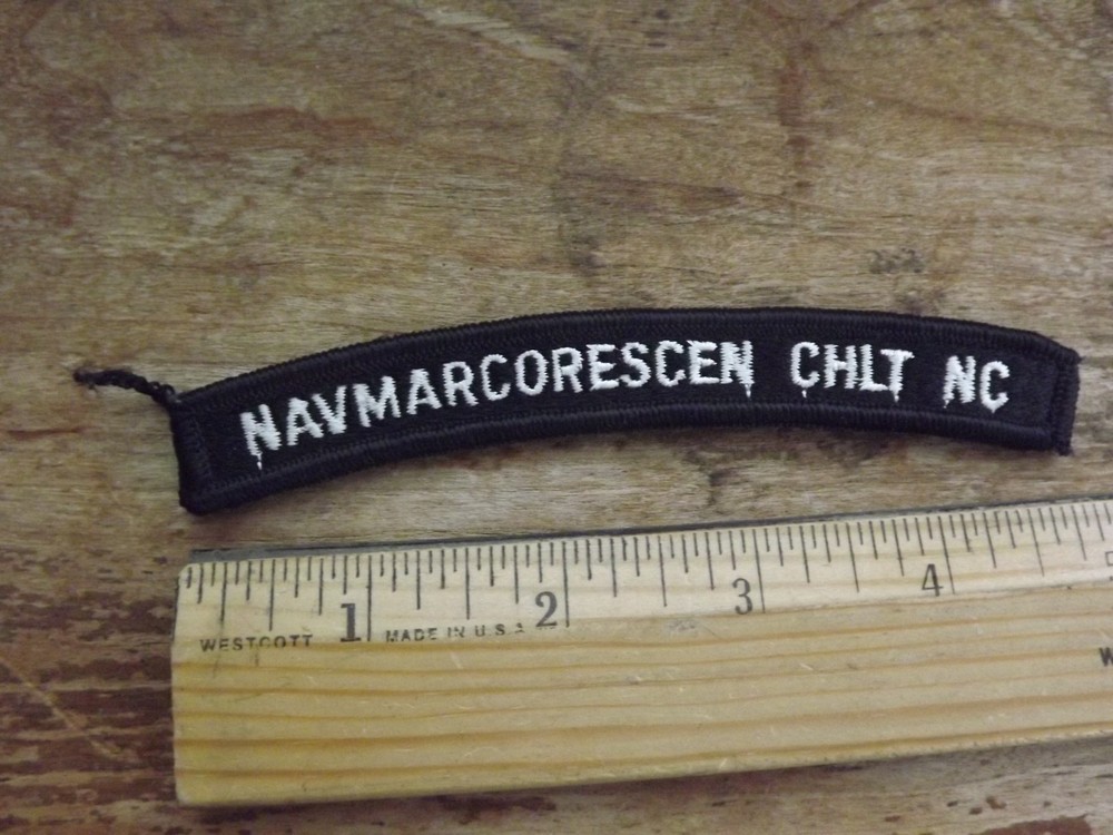 Navy NAVMARCORESCEN CHLT NC Tab - INV# C1162
