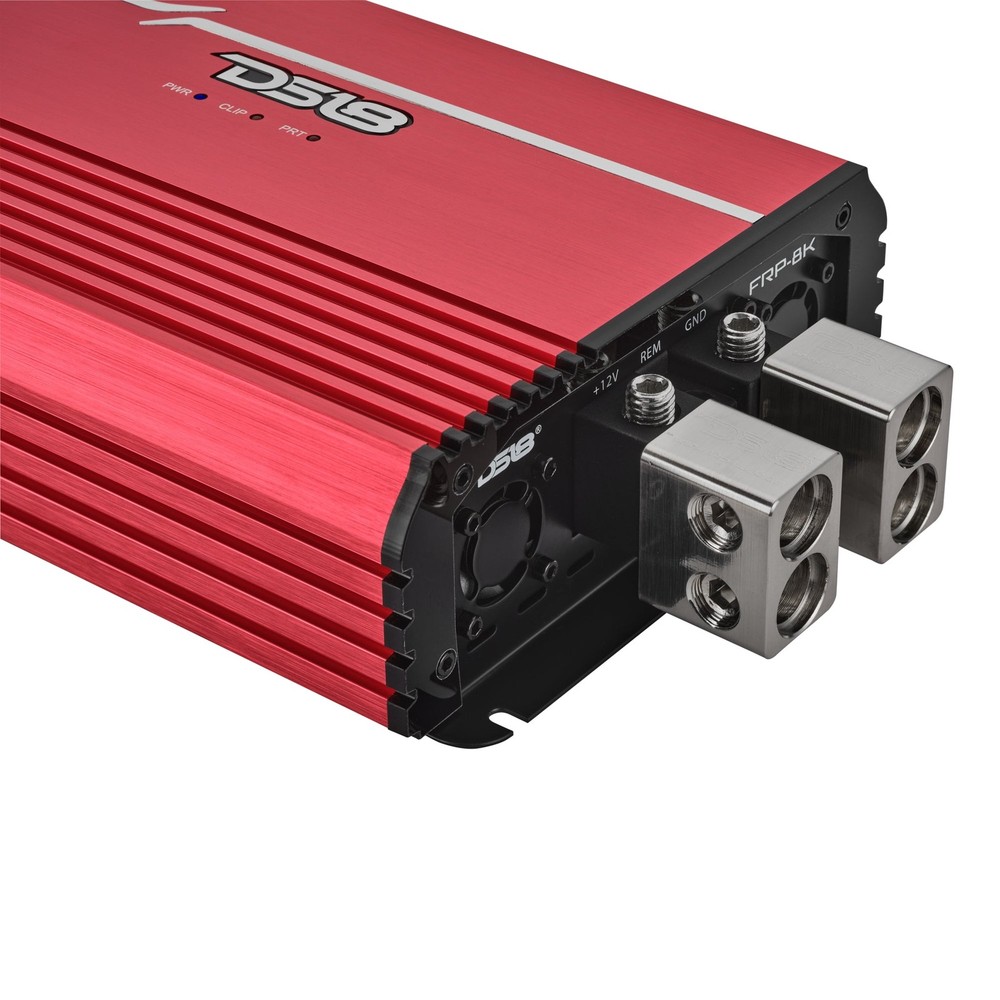 DS18 FRP-8K/RD Compact Monoblock Class-D Full-Range Amplifier | 8000W RMS