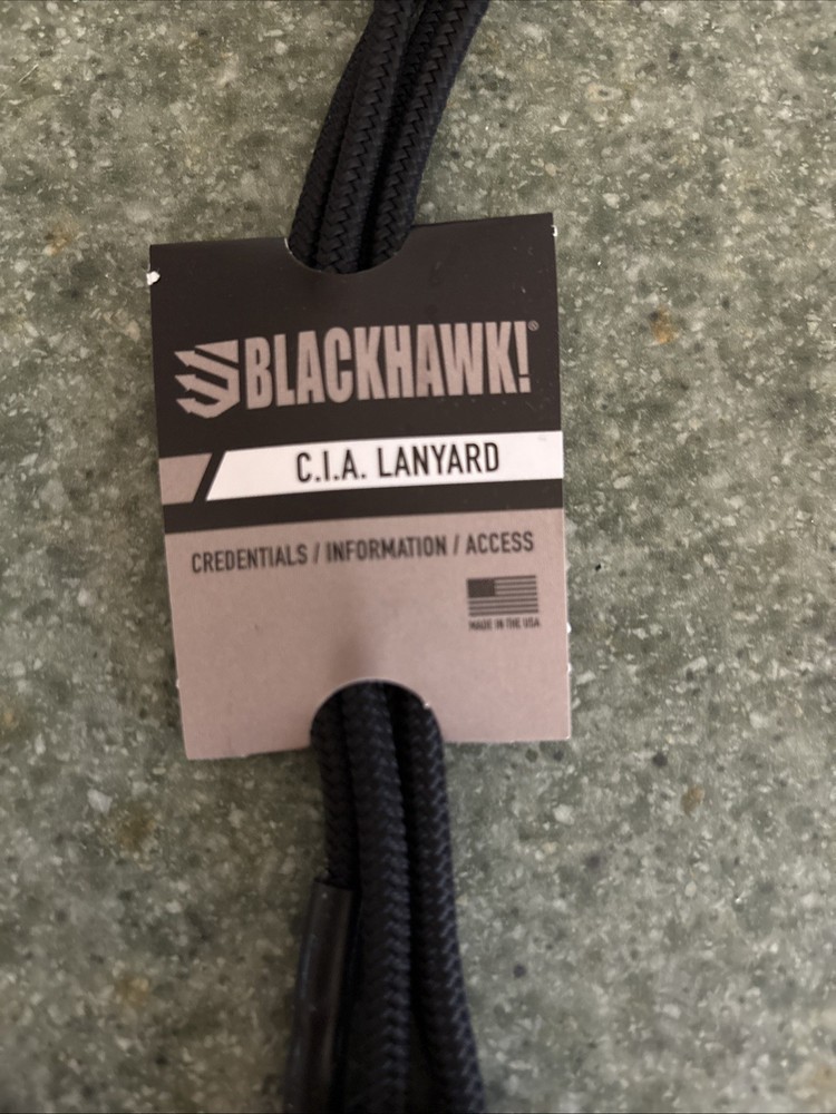 BLACKHAWK C.I.A. Credentials ID BADGE