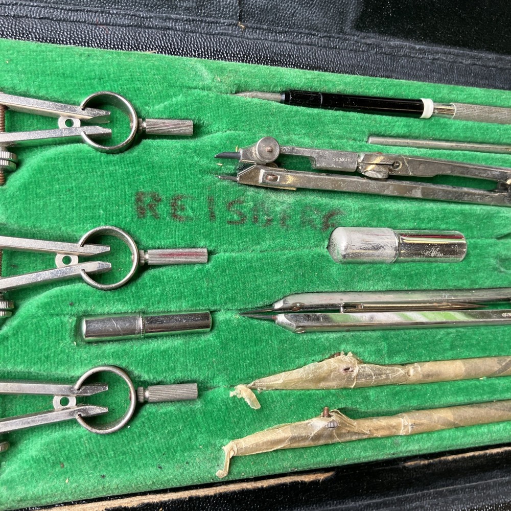 VTG Drafting Tools Made in Germany #1816 Antique Drafting Tool Set B2