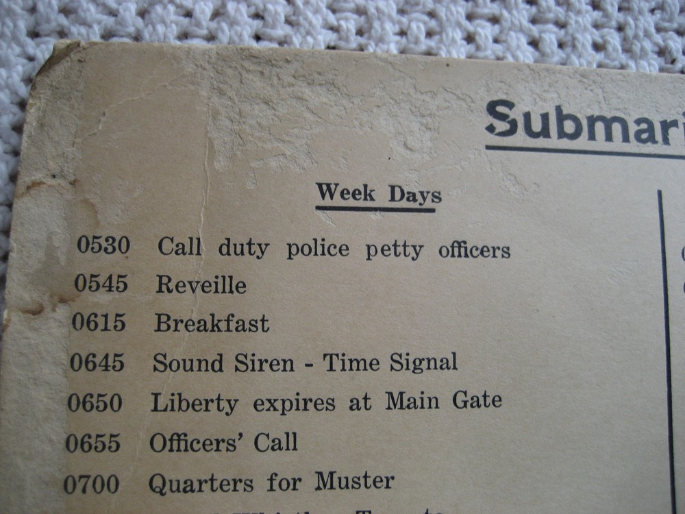 1935 SHIP SUBMARINE SQUADRON THREE ROUTINE COMMANDER CAPTAIN GUY DAVIS US NAVY