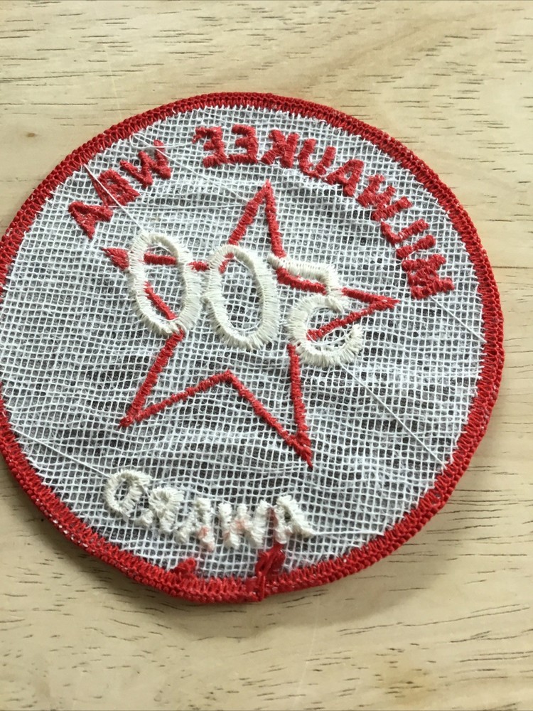 Vtg Milwaukee WBA 500 Award Patch. New