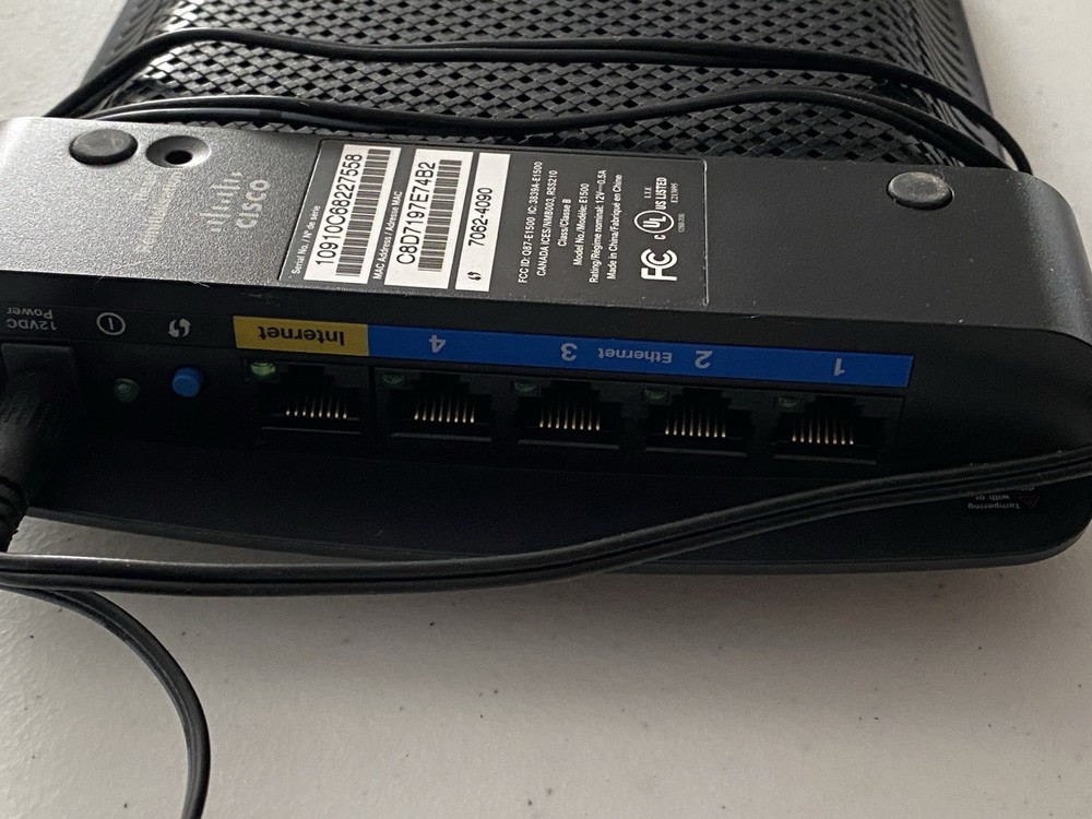 CISCO LINKSYS E1500 WIRELESS N ROUTER TESTED