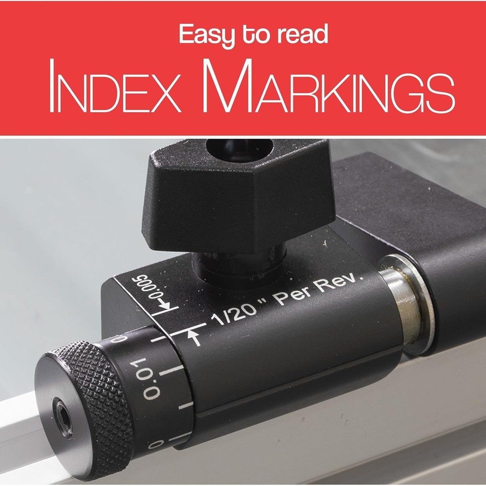 Fulton Precision Miter Gauge Micro Adjust Flip Stop Upgrade