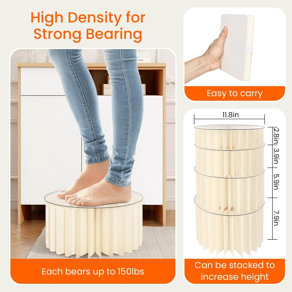Buffet Risers, 4PCS Food Risers for Buffet Table, Acrylic Risers Display Stan...
