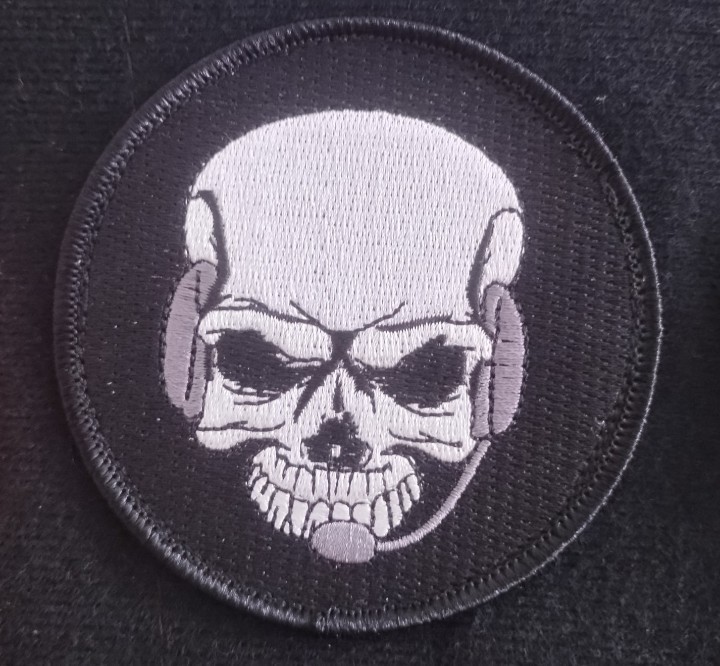 NSW SEAL Commo/Communicator/ C3i Round Patch. Not Kopfjager