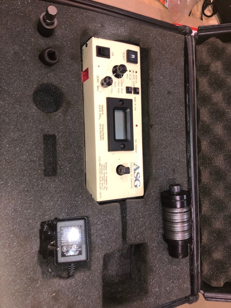 ASG 250 TORQUE RANGE 25 - 250LBF IN TORQUE ANALYZER