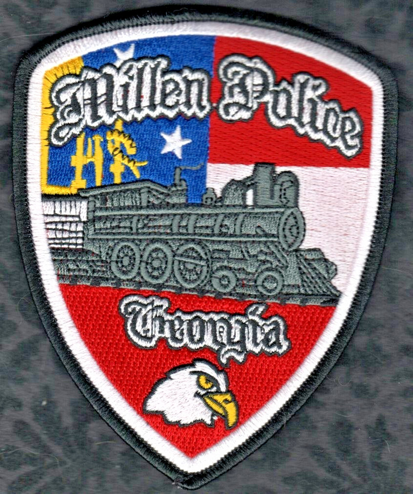 Millen Georgia Police Shoulder Patch --  Guaranteed Authentic