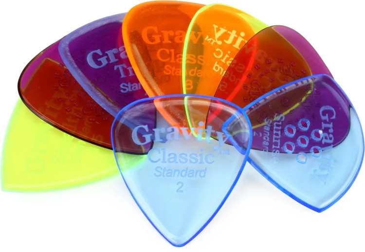 Gravity Picks Variety Pack (8 pc) - Thin/Medium