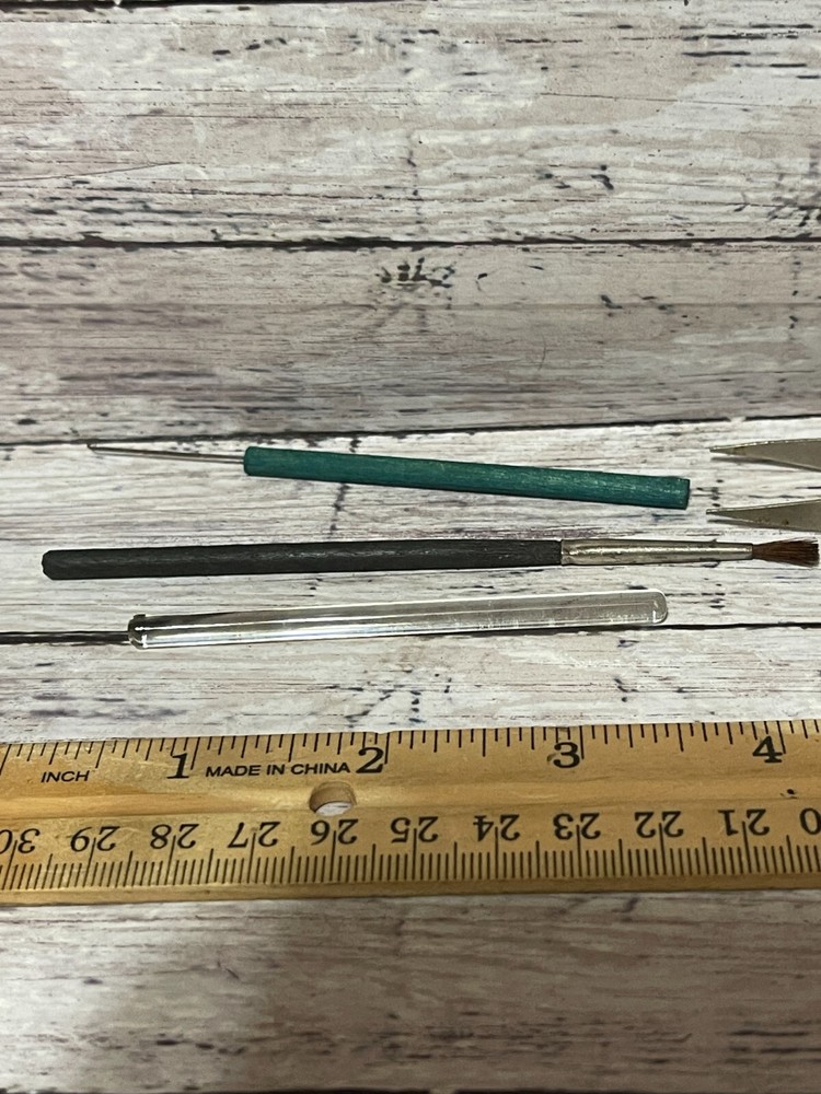 Vintage Meccano Microscope Set Parts - MISC. MICROSCOPE TOOLS