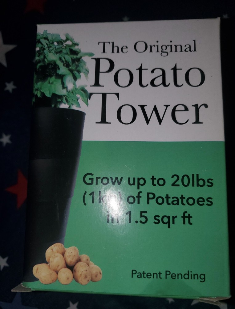 The Original Potato Tower - Stackable Rings - 4 Layers - Improve Yield