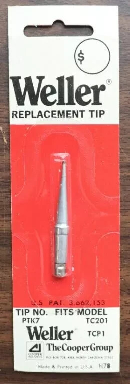 PTK7 Weller replacement soldering tip