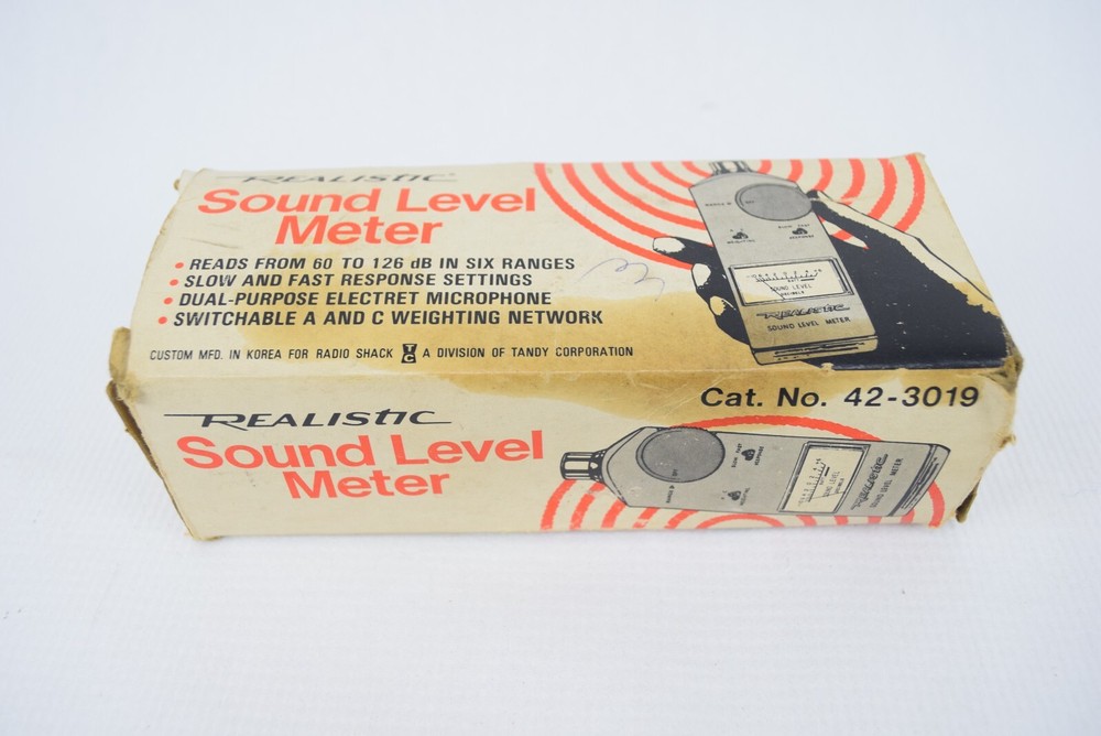 Realistic 42-3019 Sound Level Meter