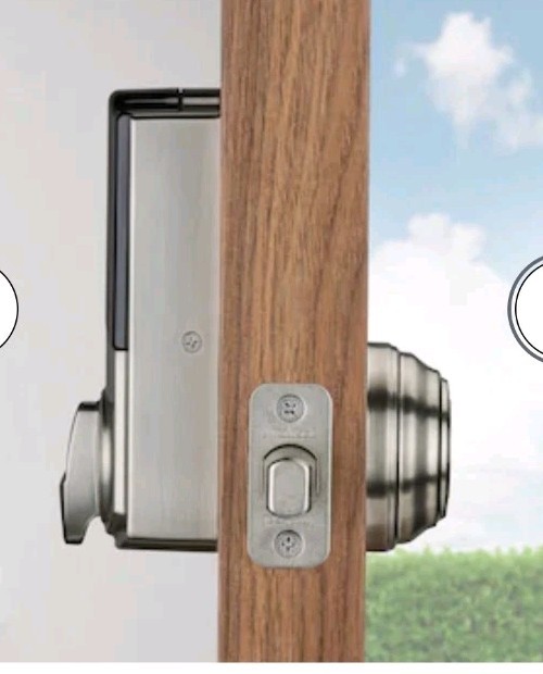914 KwiksetConvert Smart Lock Conversion Kit Satin Nickel Smart Electronic