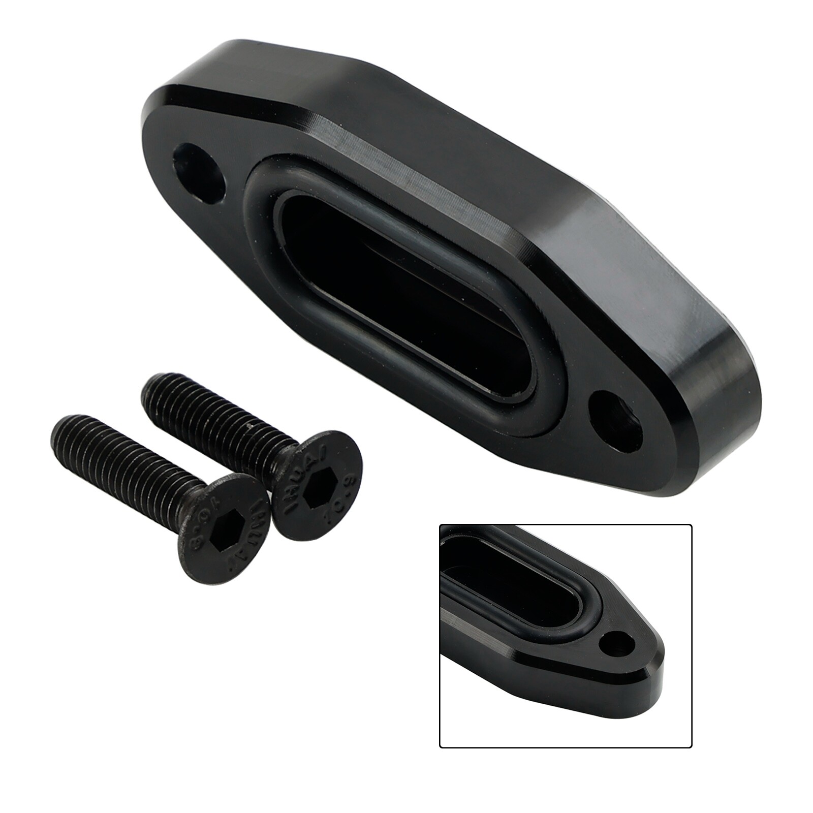 LS Oil Cooler Block Off Plate For GM LS Series LSX LS1 LS2 LS3 LS6 LQ4 V8 97-23