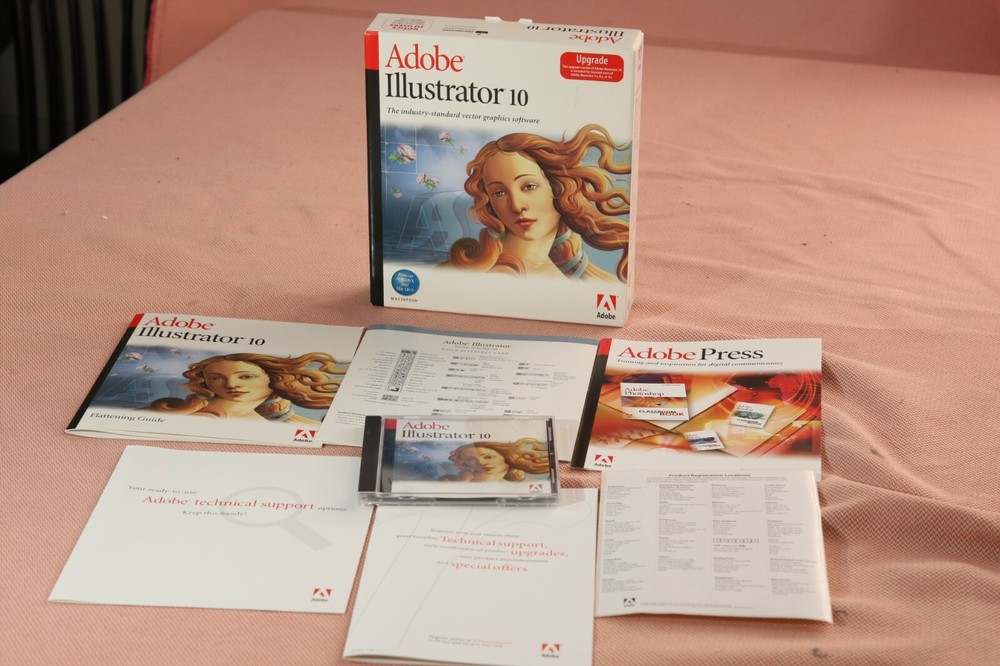 Adobe Illustrator 10 Mac OSX & Mac OS9  Upgrade Complete