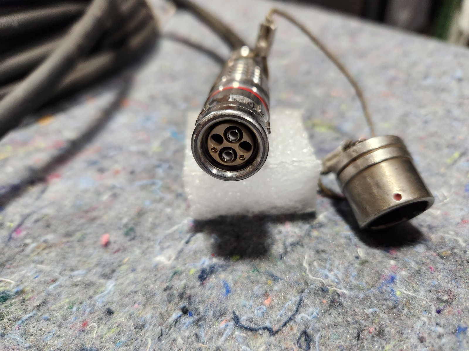 85' GEPCO HDC920 SMPTE 311M LEMO PUW/FUW High Def Camera Hybrid SM Fiber Cable