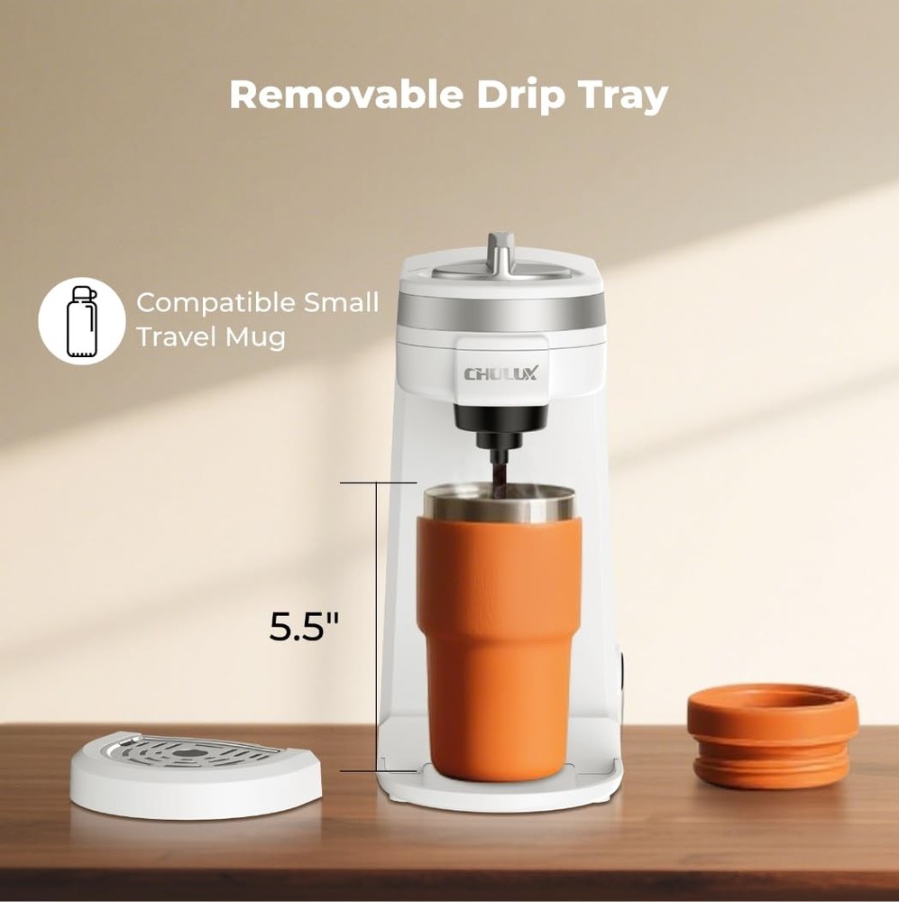 Mini Coffee Maker for K Capsule, Single Serve Coffee Maker for One Cup