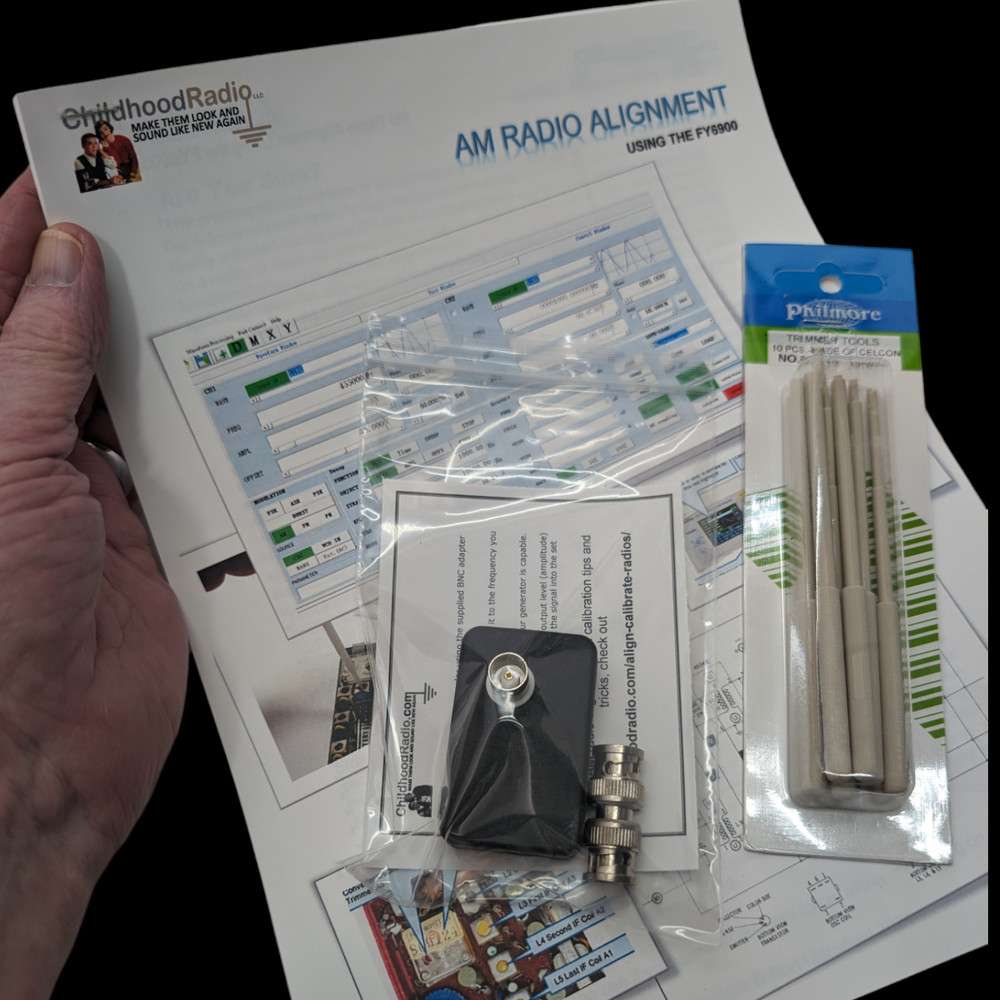 FY6900 Accessory Bundle for Radio Alignment (RF Coupler, Instructions, Tools)