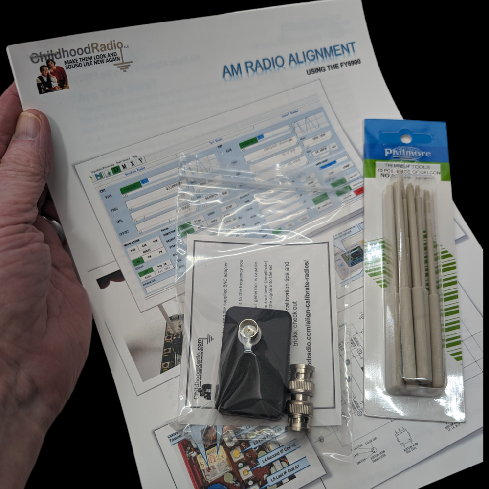 FY6900 Accessory Bundle for Radio Alignment (RF Coupler, Instructions, Tools)