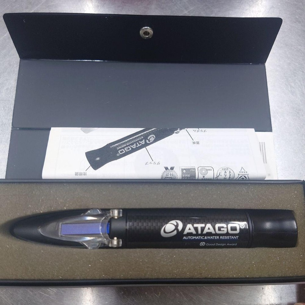 ATAGO MASTER Refractometer Automatic Waterproof Saccharimeter High Precision