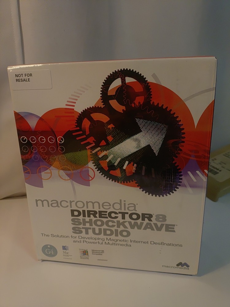 Macromedia Director 8 Shockwave Studio For Windows