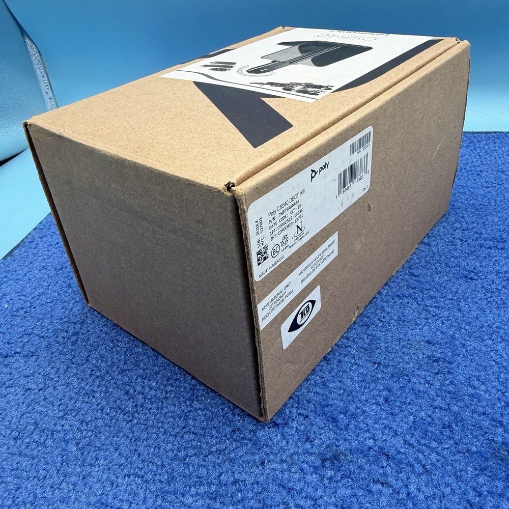 Plantronics - CS540 Wireless DECT Headset (Poly) - Single Ear (Mono) Convertible