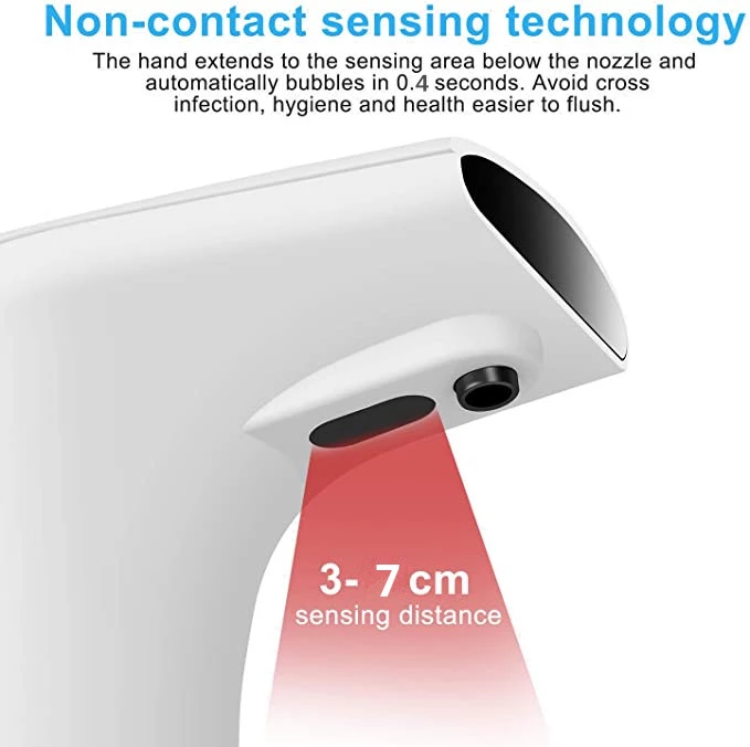300 ML Automatic Foam Soap Dispenser Hands-Free Touchless Kitchen Bathroom