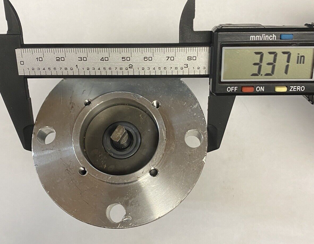 Mini Hydraulic Gear Type Pump Flat Tang 4-Bolt Flange