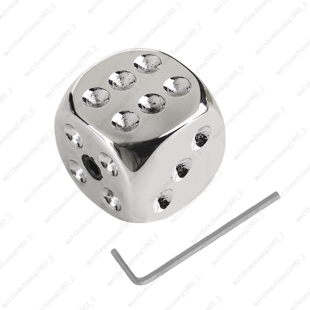 1/2/4pcs Dice Shape 6mm Solid Shaft Pot Guitar Control Knobs for Electric Guitar