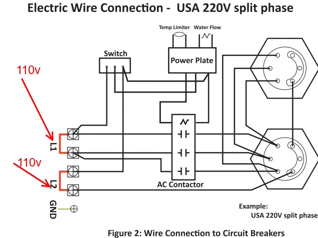 11KW Electric Swimming Pool Water Heater Thermostat Hot Tub 110V US STOCK