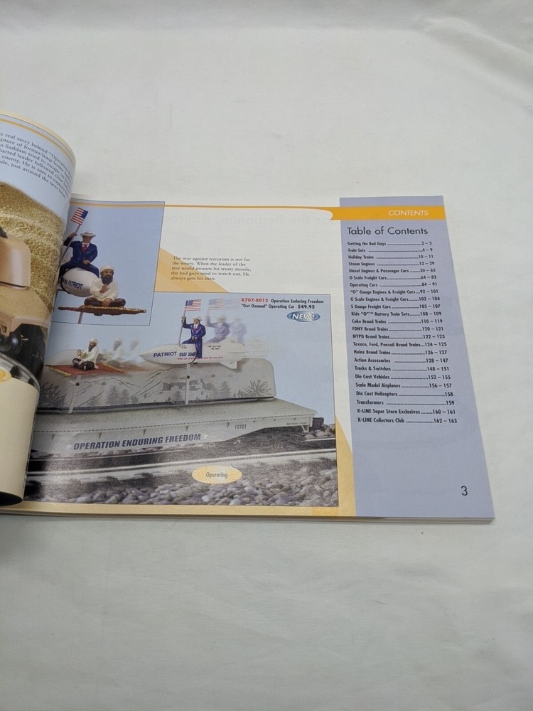 2004 Kline First Edition Train Catalog