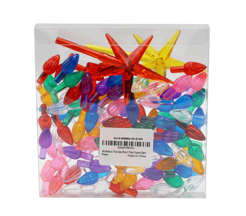 Creative Hobbies Ceramic Christmas Tree Replacement Medium, Multicolor