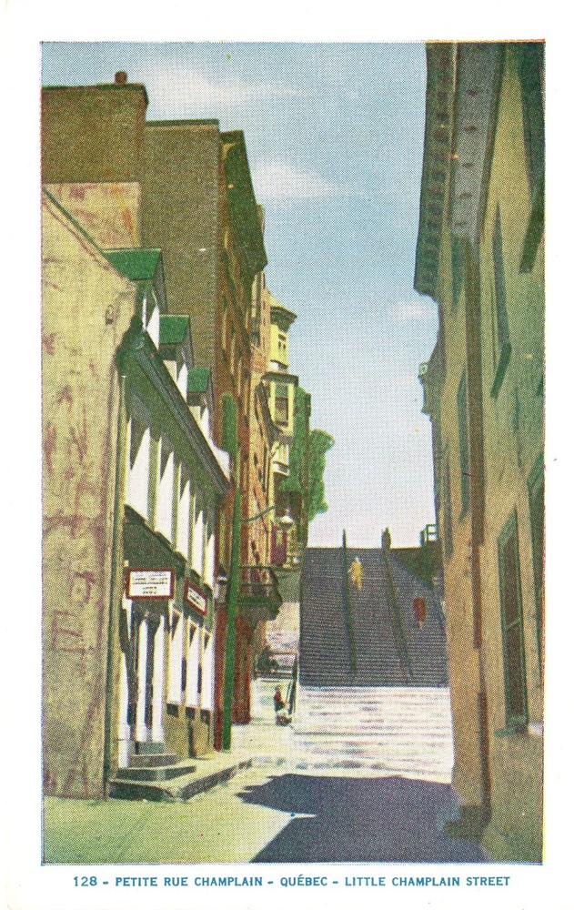 LITTLE CHAMPLAN STREET, QUEBEC, CANADA - PC6529