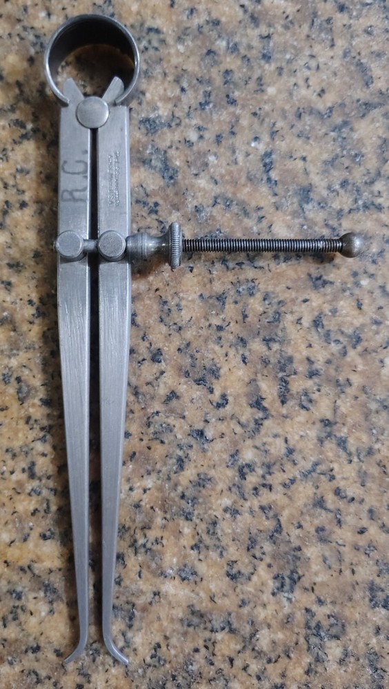 🗽VINTAGE STARRETT 6" ID CALIPER