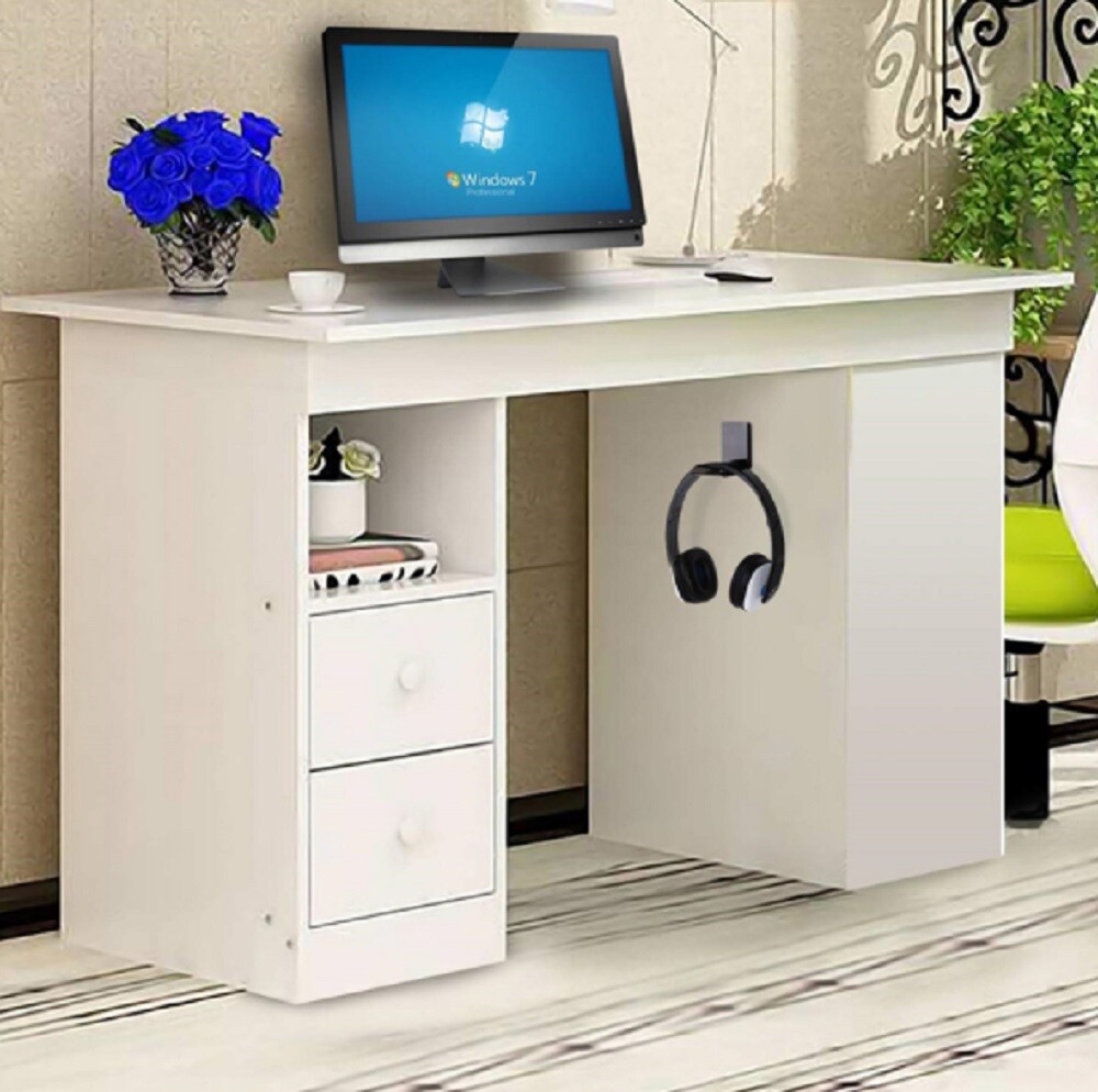 Acrylic Headphone Hanger-Under Desk Hook Headset Display Stand Wall Mount Holder