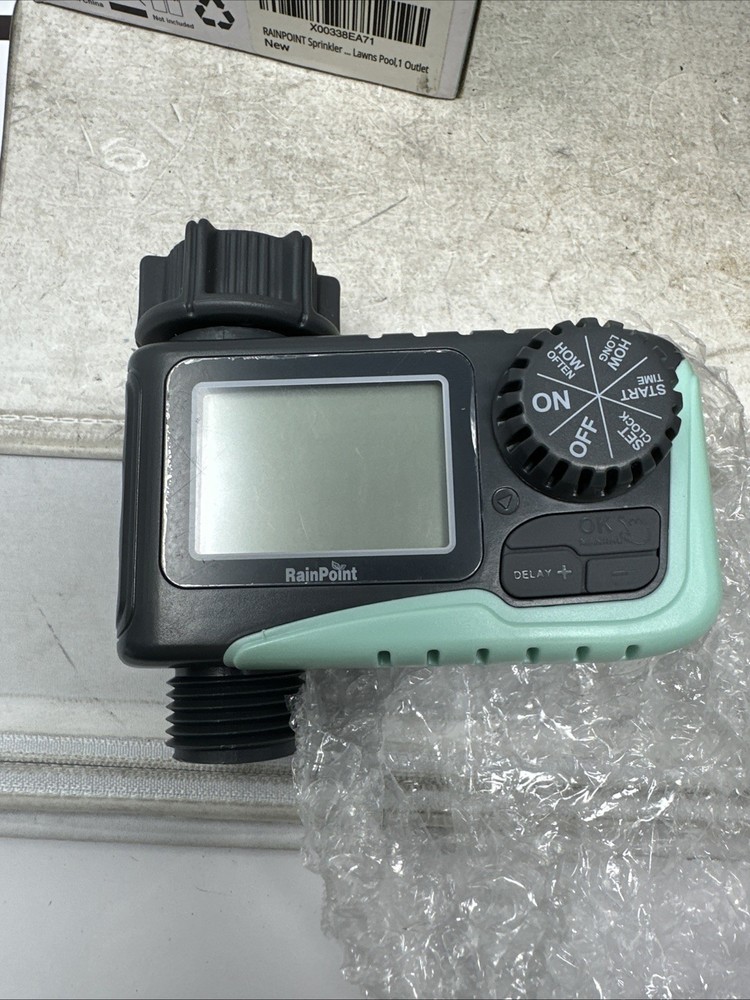RAINPOINT Sprinkler Timer, Programmable Water Timer for Garden Hose ITV105NH