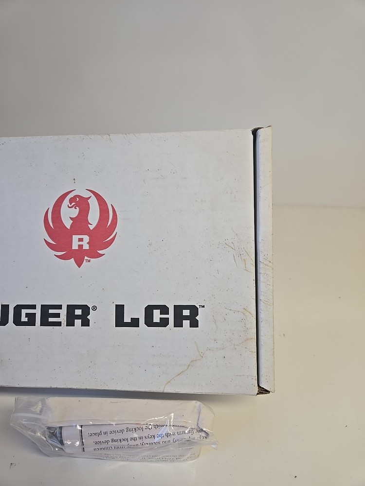 Ruger LCR .38 Special Factory Box & Trigger Lock