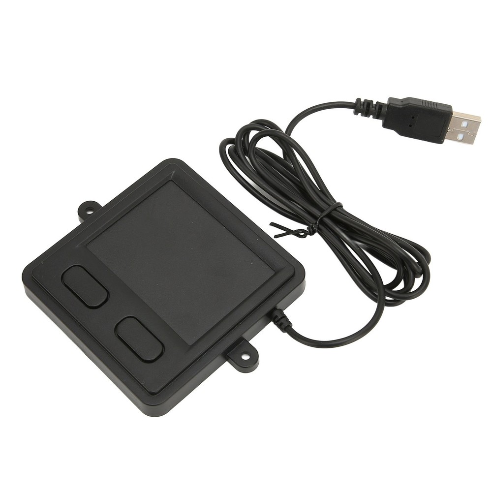 Wired USB Touchpad Multifunctional High Sensitivity 2 Button Design Black Portaˇ