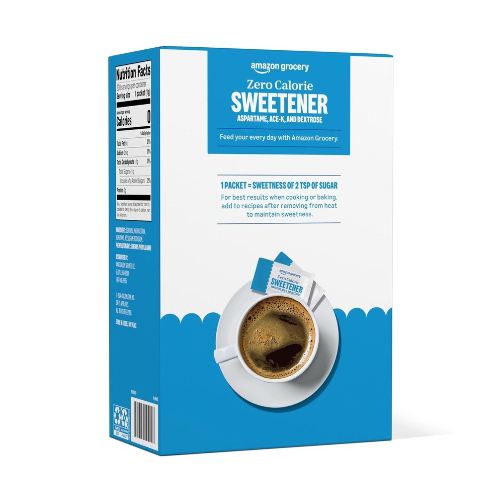 Aspartame Sweetener Zero Calorie Packets, 230 Count