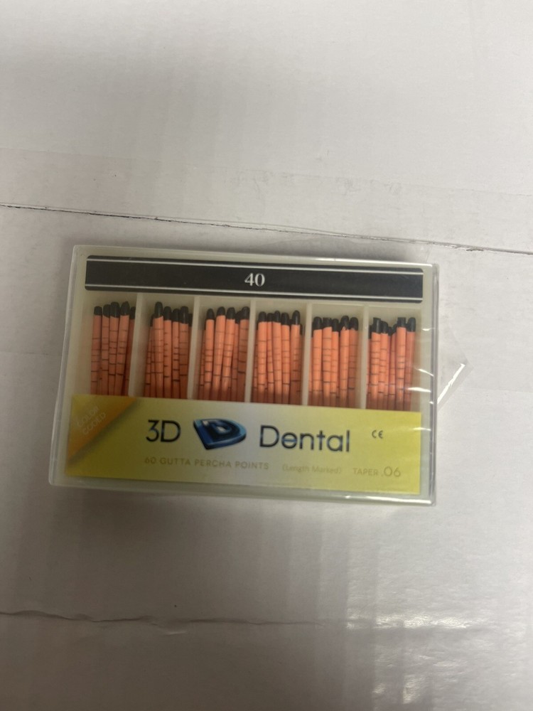 Gutta percha 3D Dental Tapper .06