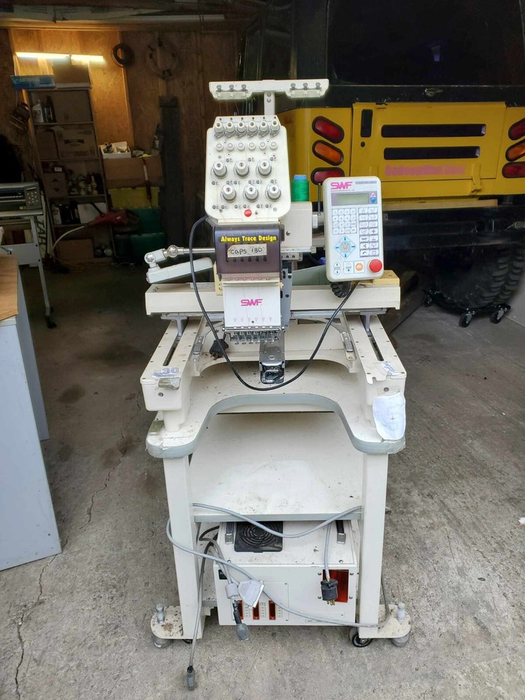used swf B-T601C embroidery machine